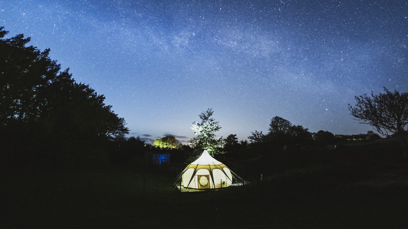 Glamping på Teglværkspladsen på Ærø