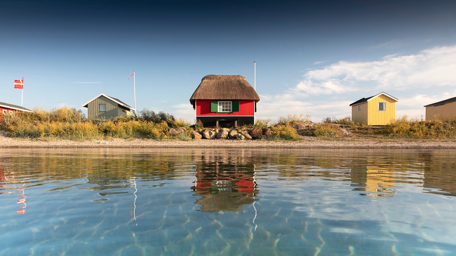 De ærøske badehuse i Marstal