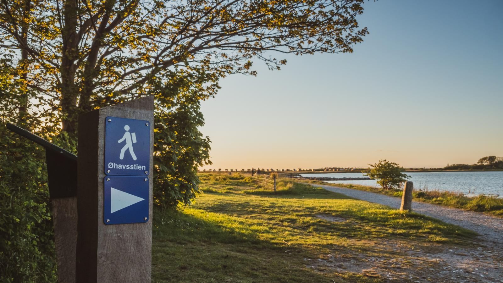 Vandring på Øhavsstien på Ærø