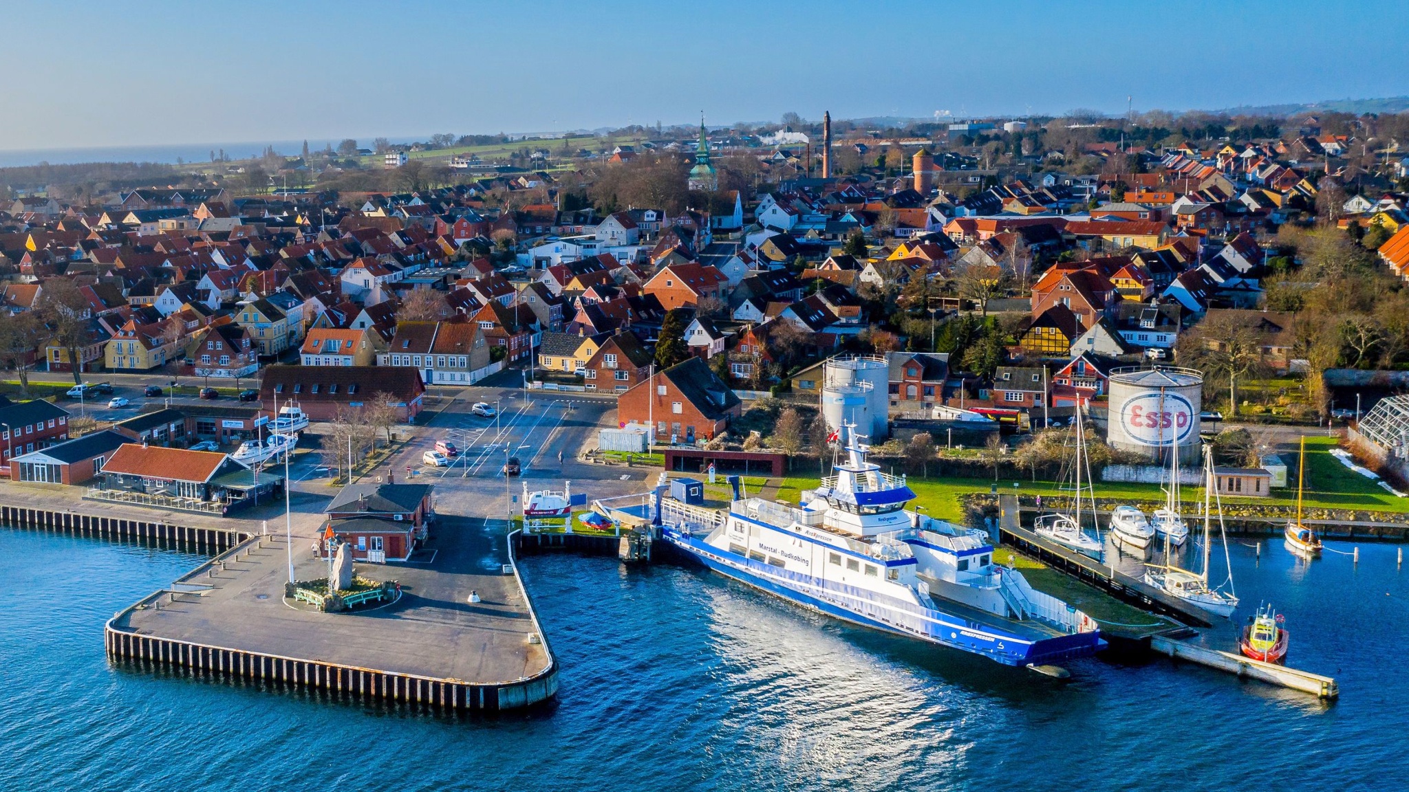 Færge til Ærø - ÆrøXpressen i Marstal Havn