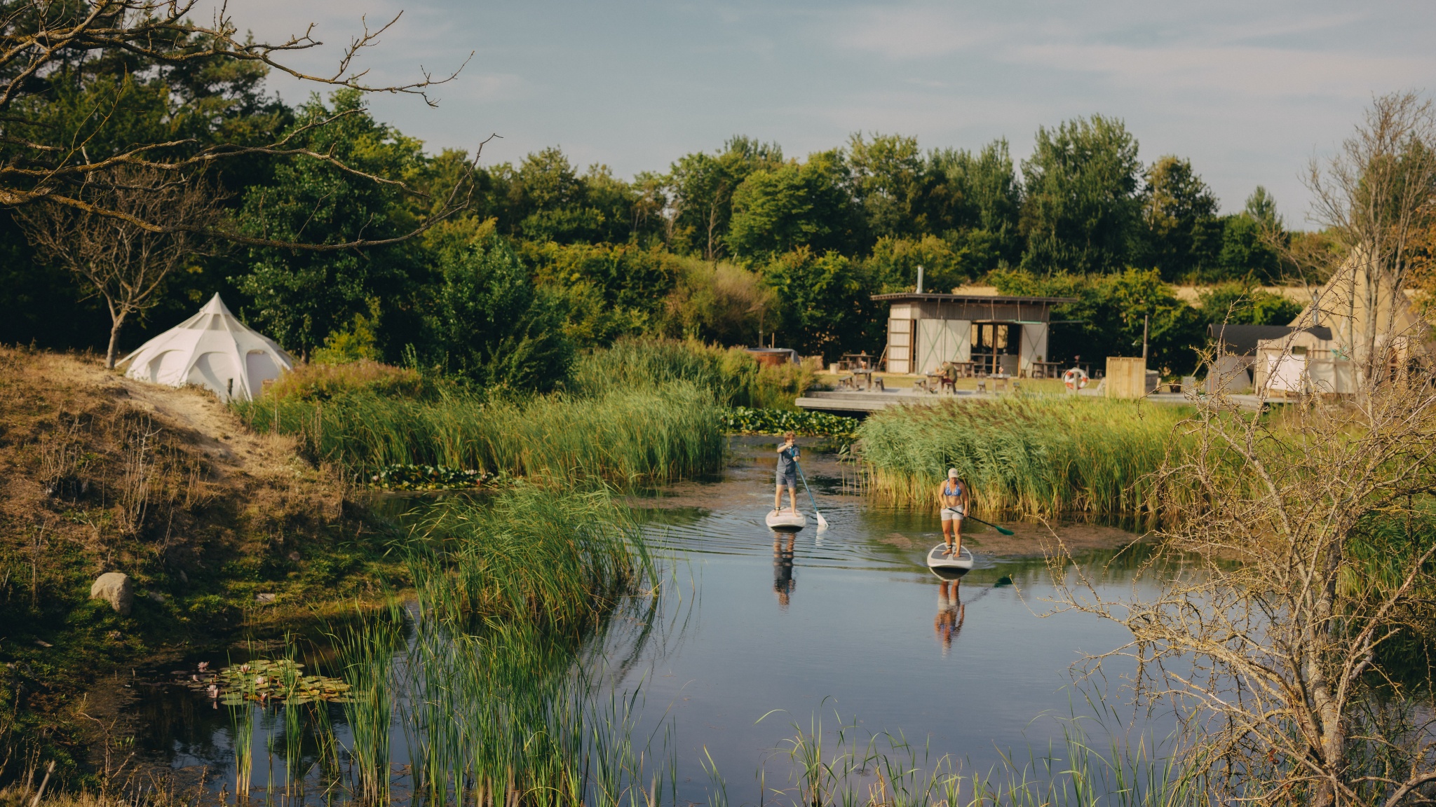 Glamping på Ærø