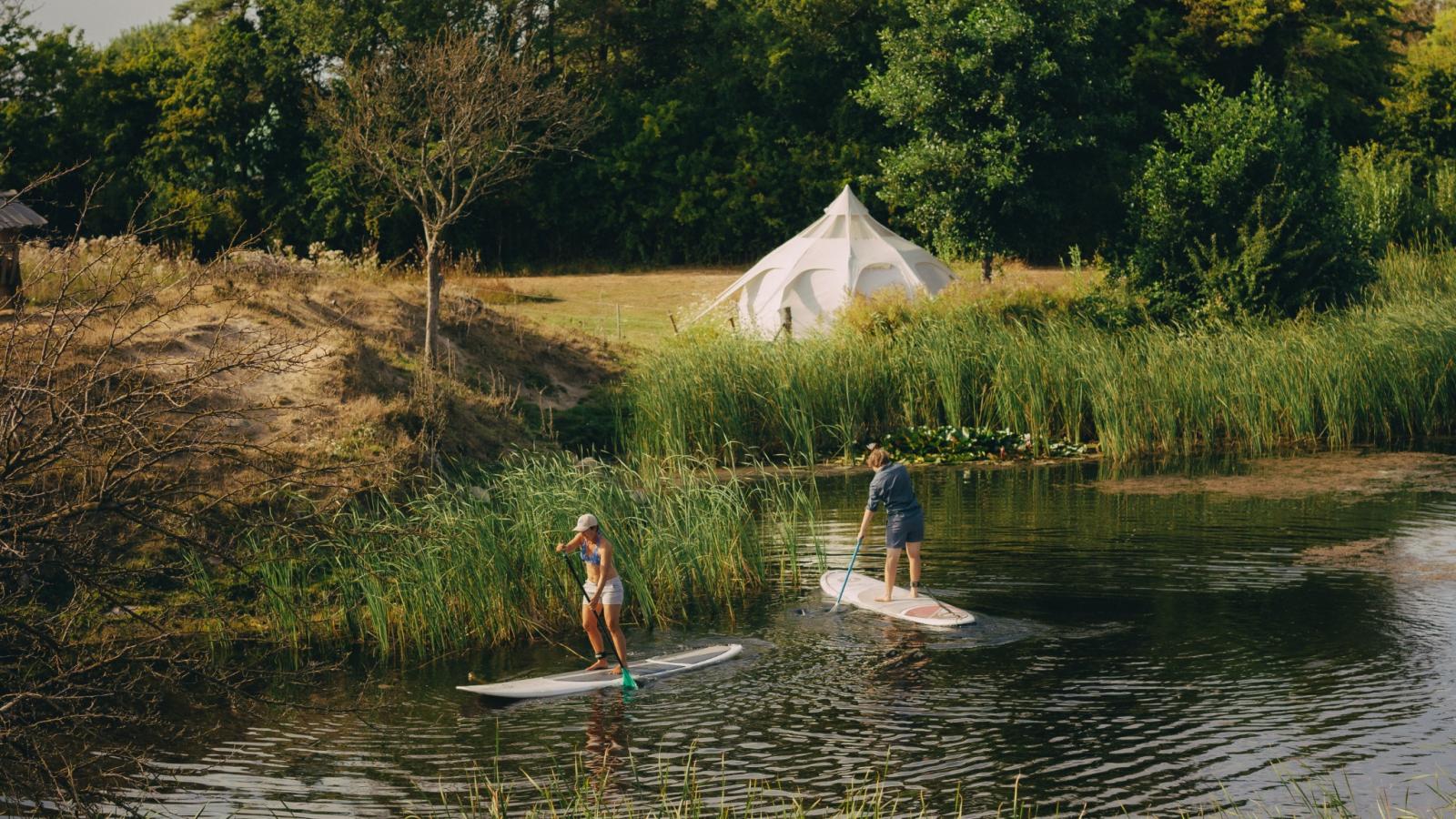 Overnatning på Ærø - glamping på Ærø - Teglværkspladsen på Ærø