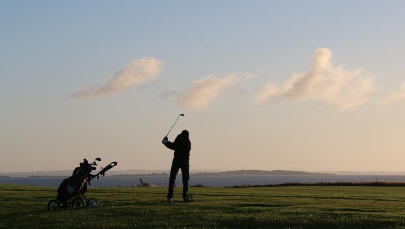 Golf en tidlig morgen