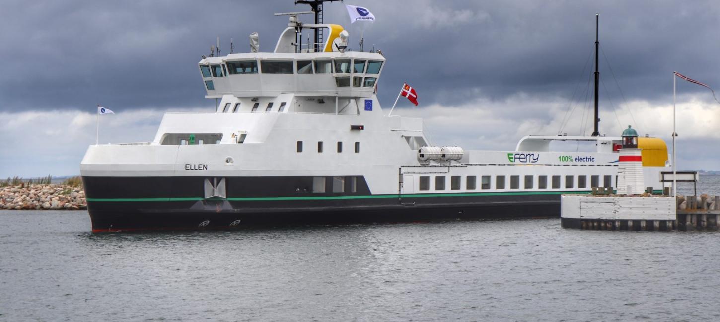 The electric ferry Ellen