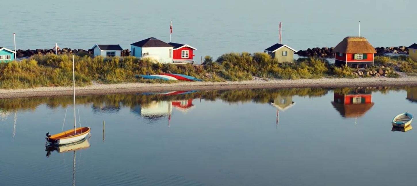 Badehuse på Eriks Hale