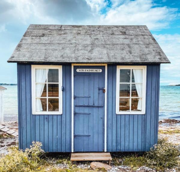 Strandhuset ved Vesterstrand (badehuse)