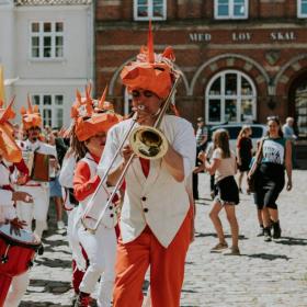 Parade i Ærøskøbing