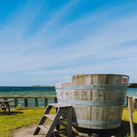 Vildmarksbad på Ærø