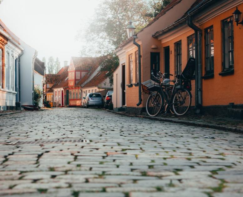 Efterår i Ærøskøbing på Ærø